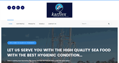 Desktop Screenshot of karflexfisheries.com
